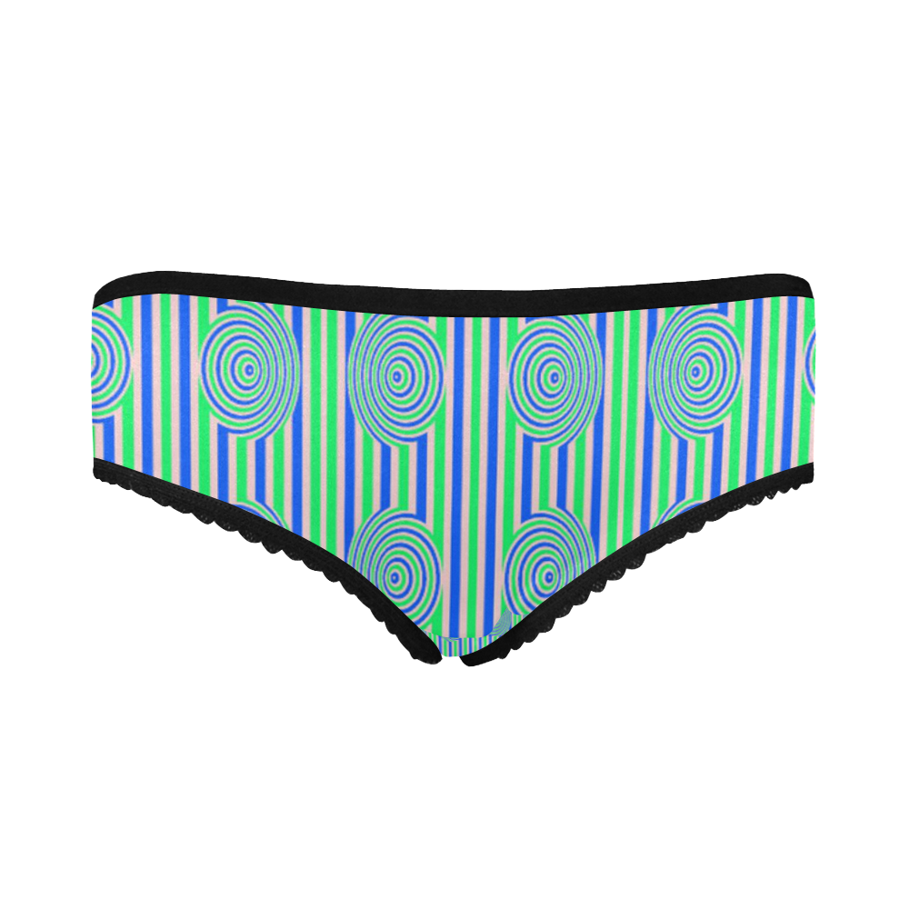 pattern factory 4181A by JamColors Women's All Over Print Classic Briefs (Model L13)