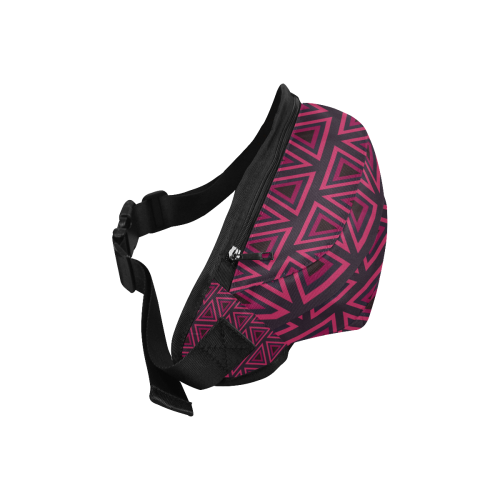 Tribal Ethnic Triangles Fanny Pack/Large (Model 1676)