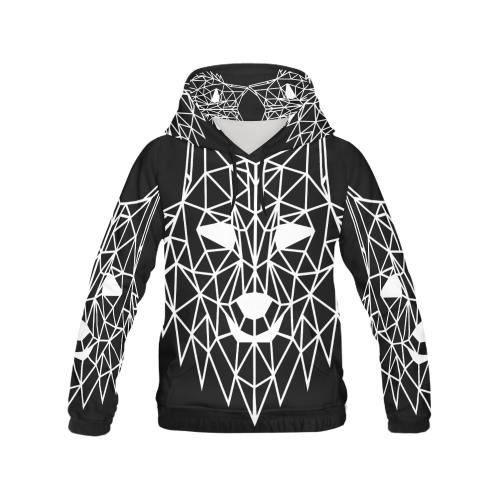 Wolffiverr All Over Print Hoodie for Men/Large Size (USA Size) (Model H13)