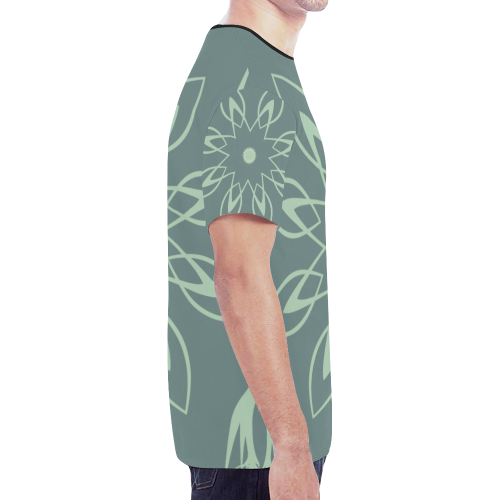 Soft Petals New All Over Print T-shirt for Men (Model T45)