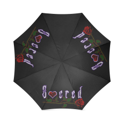 Sacred Triple Logo Umbrella Foldable Umbrella (Model U01)