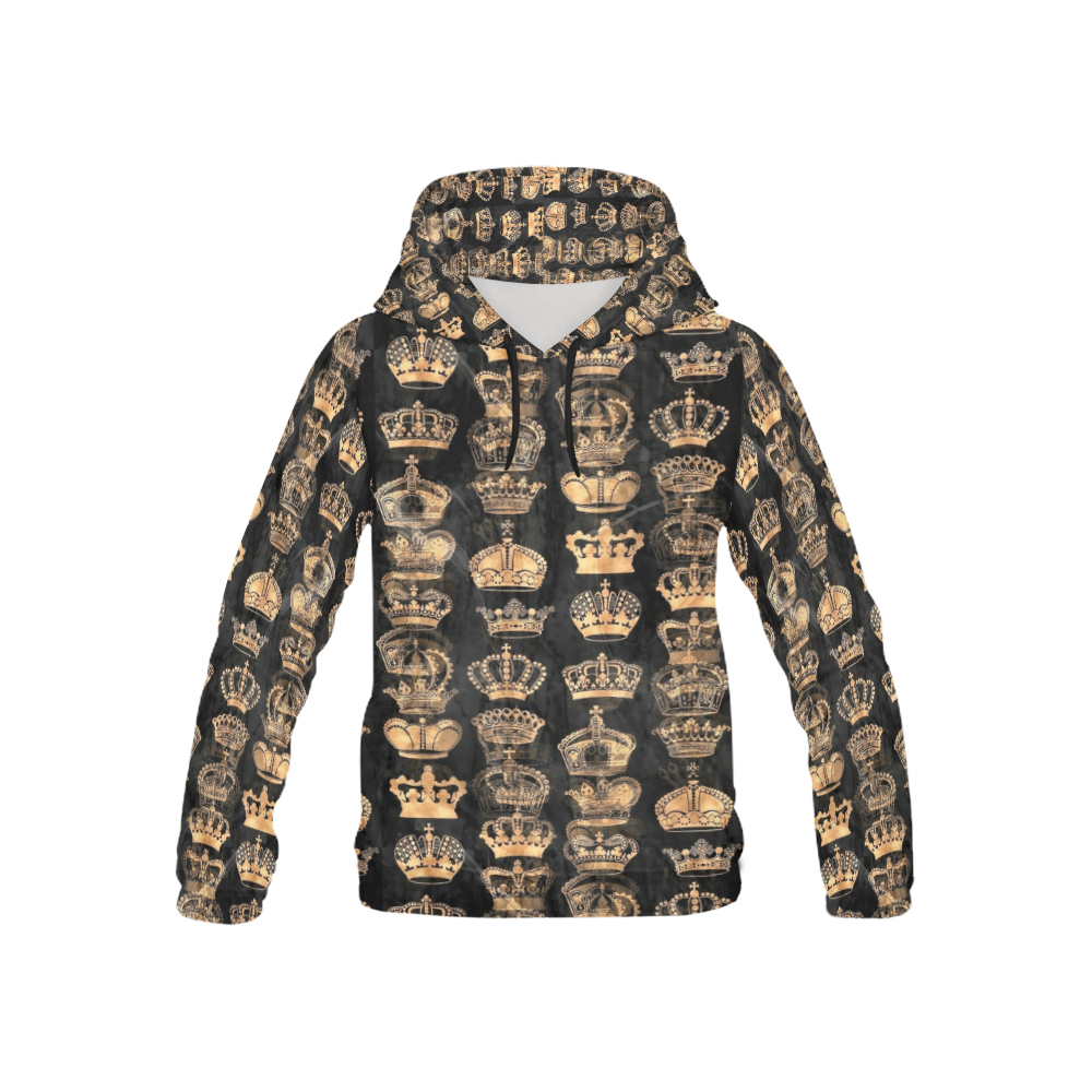 Royal Krone by Artdream All Over Print Hoodie for Kid (USA Size) (Model H13)