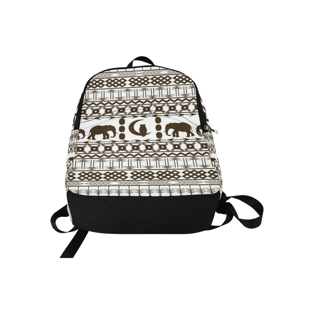 ELEPHANT ORNEMENT Fabric Backpack for Adult (Model 1659)