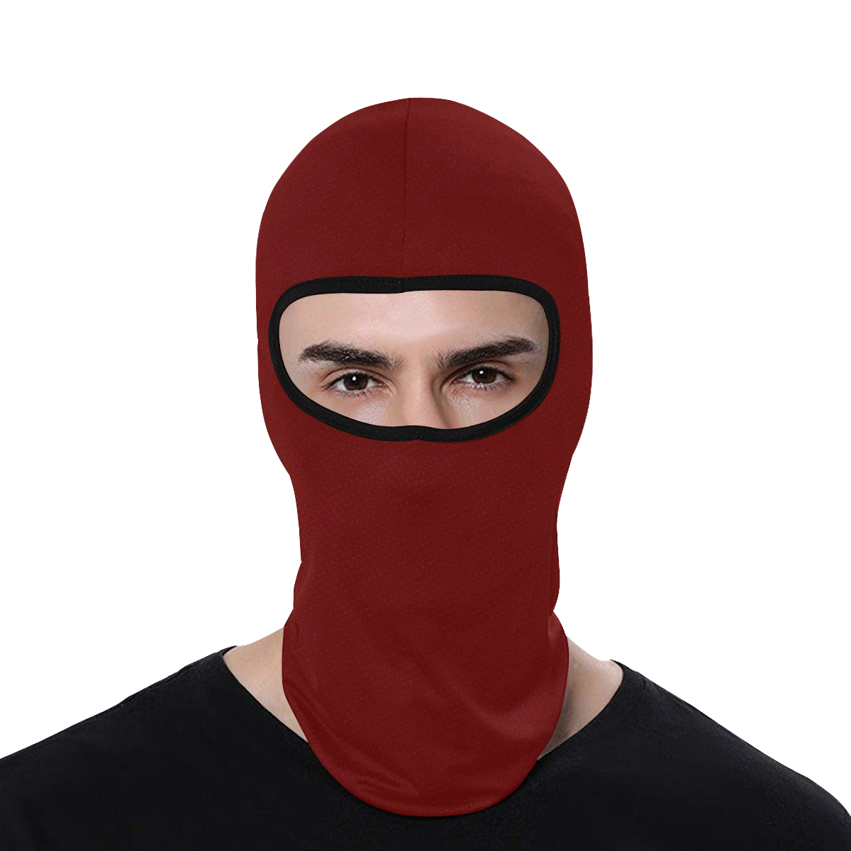 color blood red All Over Print Balaclava