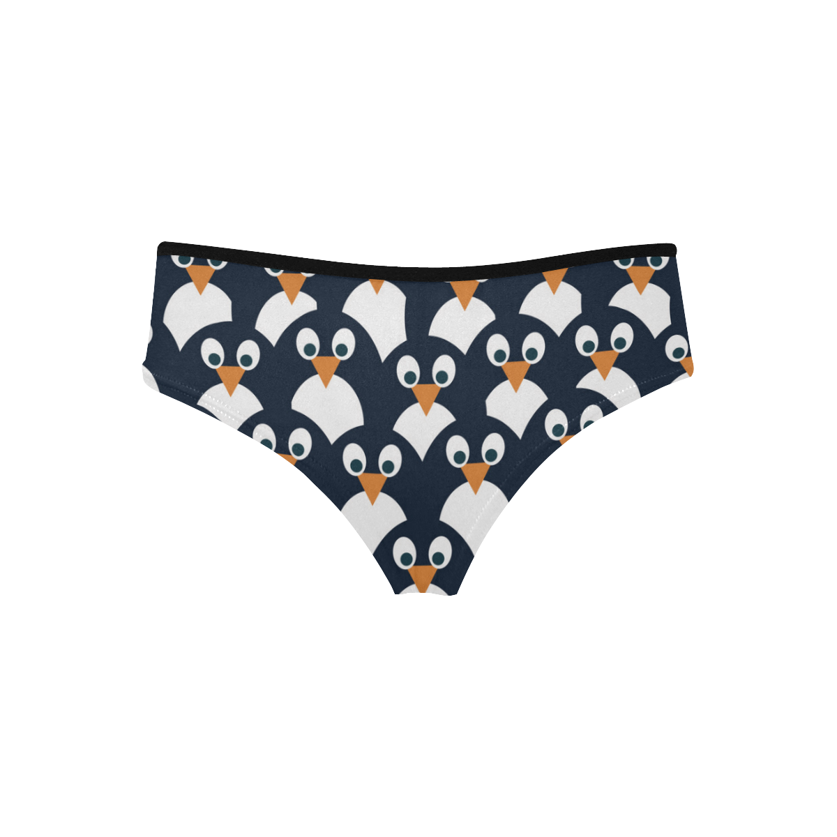 Penguin Pattern Women's Hipster Panties (Model L33)