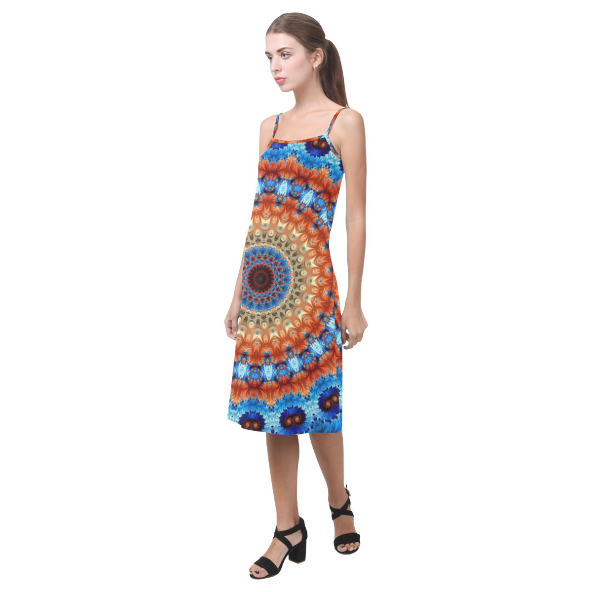Kaleidoscope Alcestis Slip Dress (Model D05)