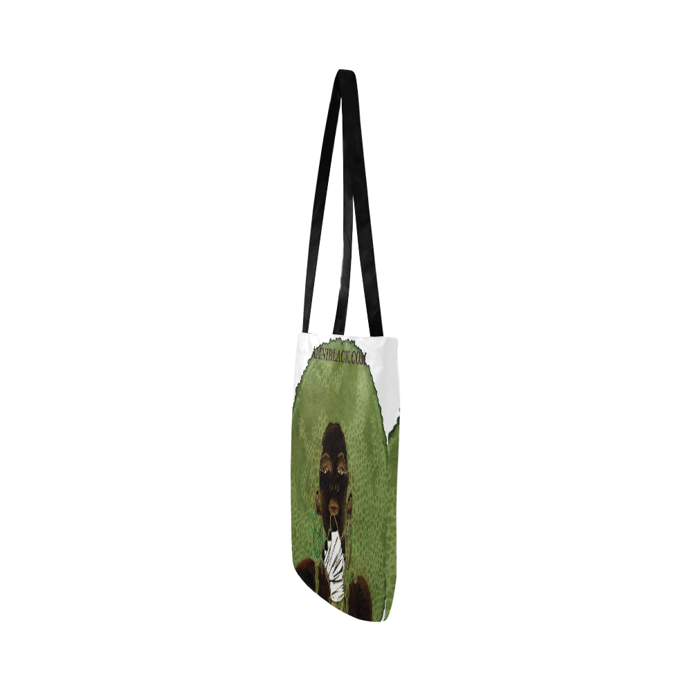 comeback green bag 2 Reusable Shopping Bag Model 1660 (Two sides)