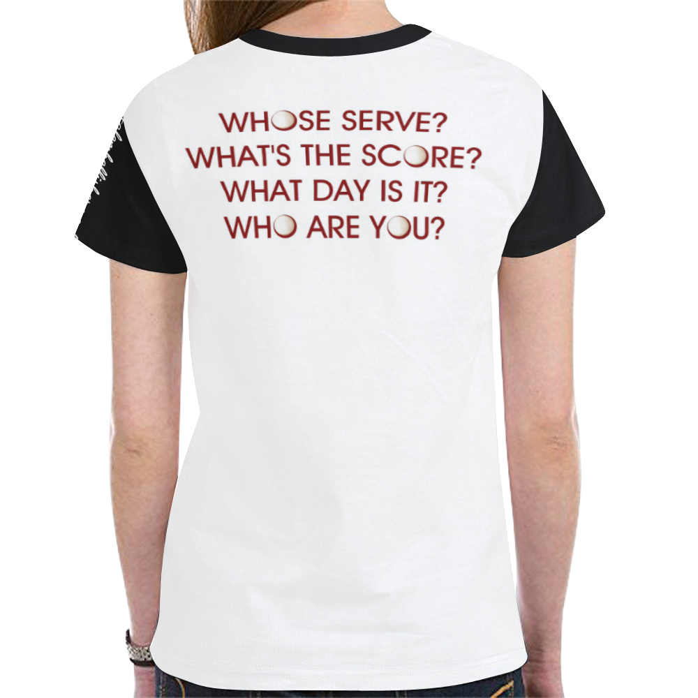 What's the Score? New All Over Print T-shirt for Women (Model T45)