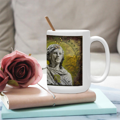 Virgo the Virgin by The Lowest of Low Custom Ceramic Mug (15OZ)