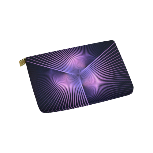 Purple Rays Carry-All Pouch 9.5''x6''