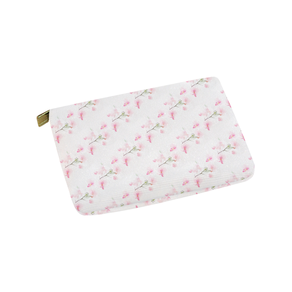 Pattern Orchidées Carry-All Pouch 9.5''x6''