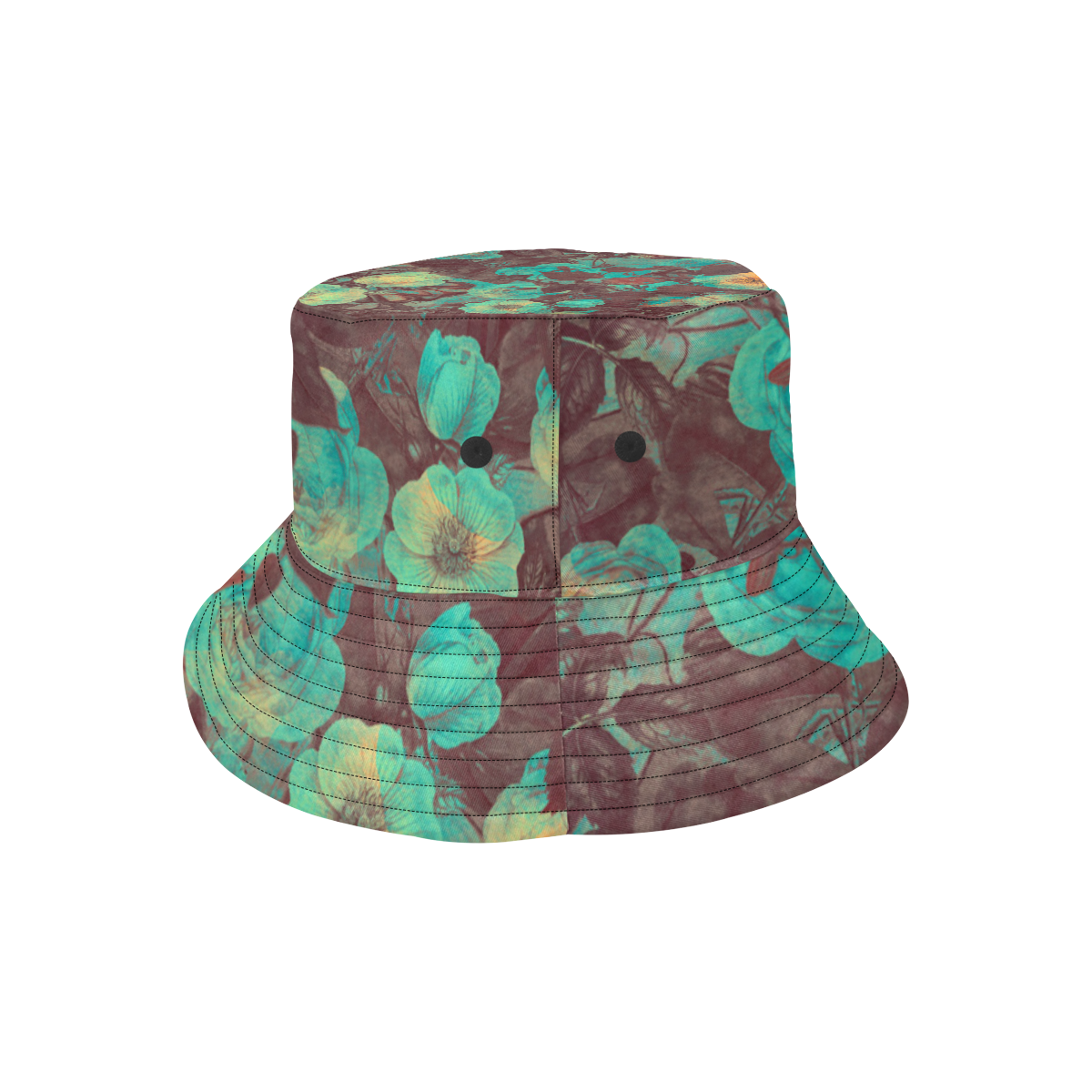 flowers #flowers #pattern All Over Print Bucket Hat for Men