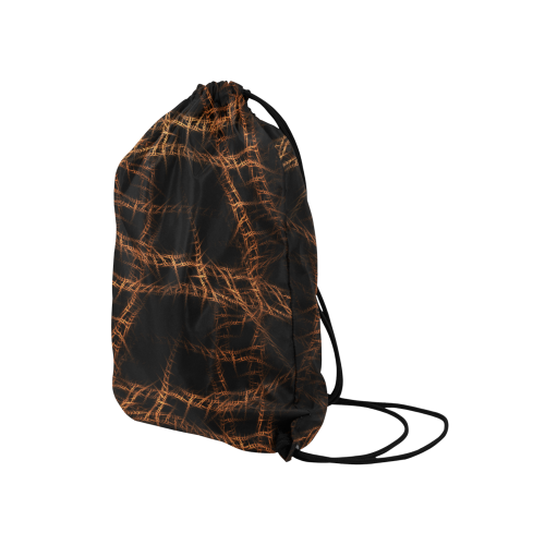 Trapped Medium Drawstring Bag Model 1604 (Twin Sides) 13.8"(W) * 18.1"(H)