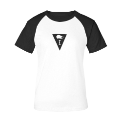 Intanjibles Women's Raglan T-Shirt/Front Printing (Model T62)