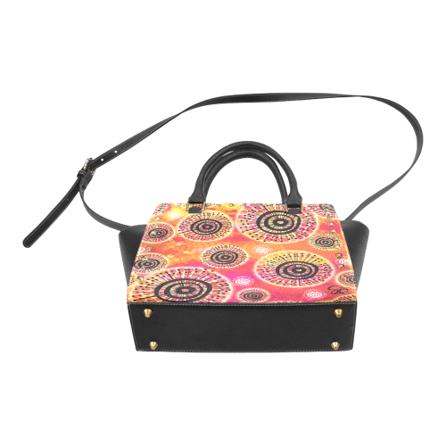 mexi-pop-rivet-handbag Rivet Shoulder Handbag (Model 1645)