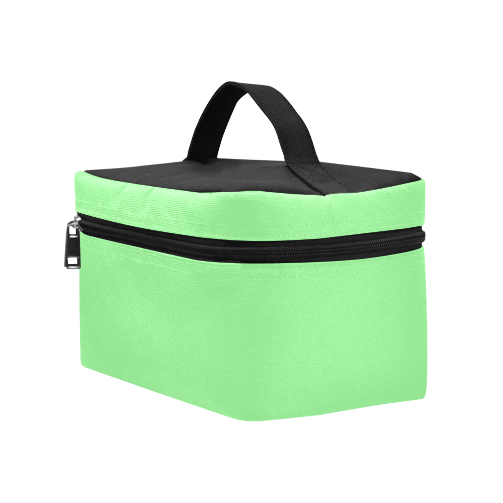 color pale green Cosmetic Bag/Large (Model 1658)