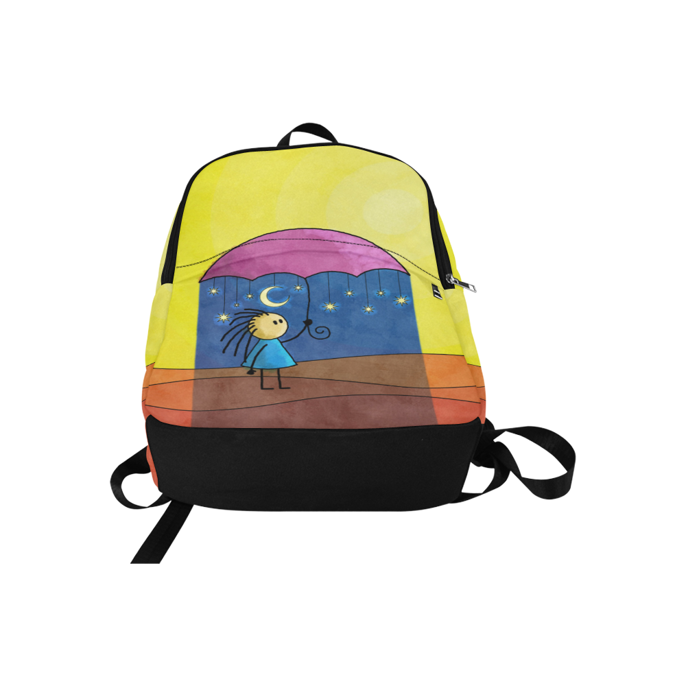 We Only Come Out at Night Fabric Backpack for Adult (Model 1659)