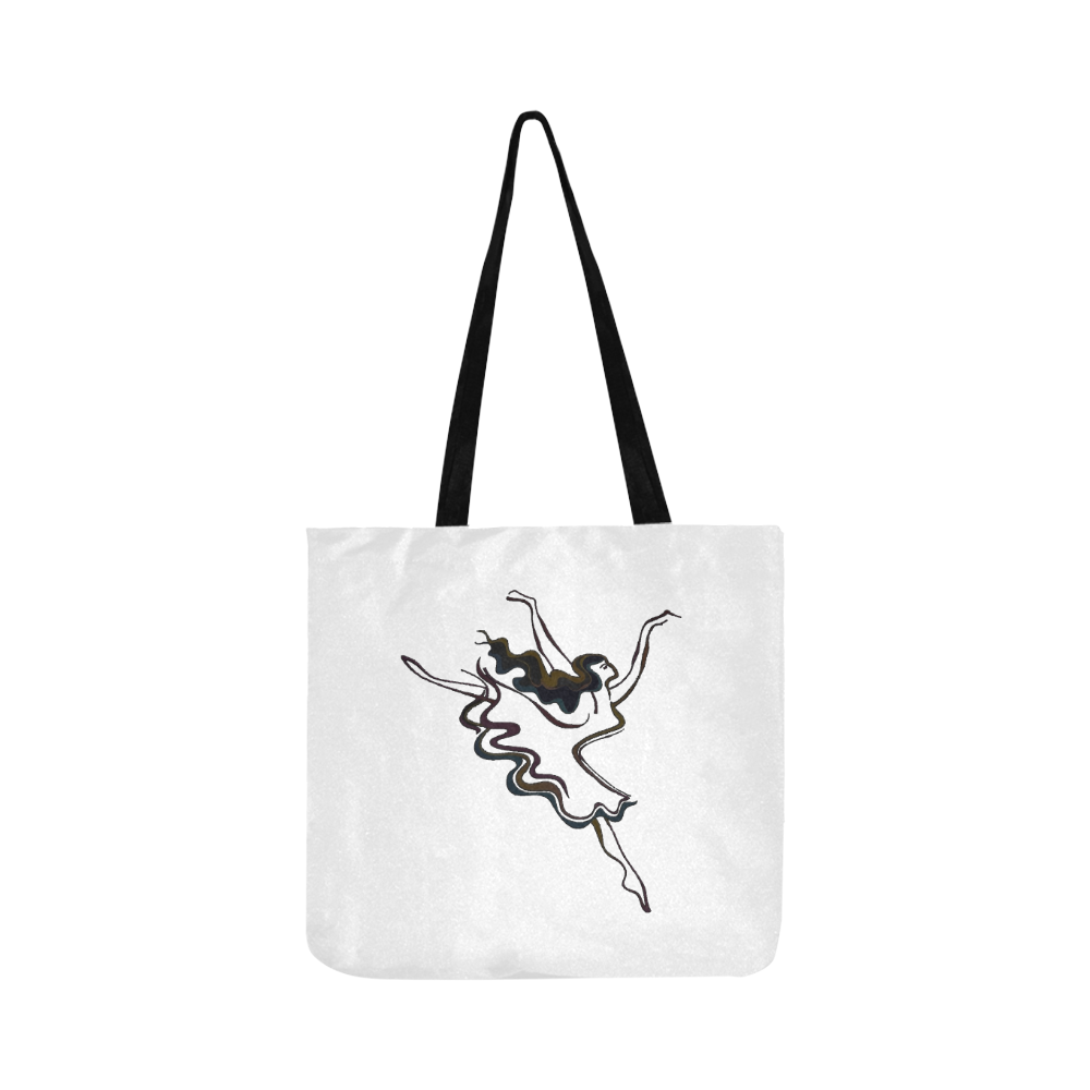 Ballerina Reusable Shopping Bag Model 1660 (Two sides)