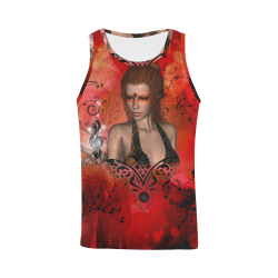 Fairy with clef All Over Print Tank Top for Men (Model T43)