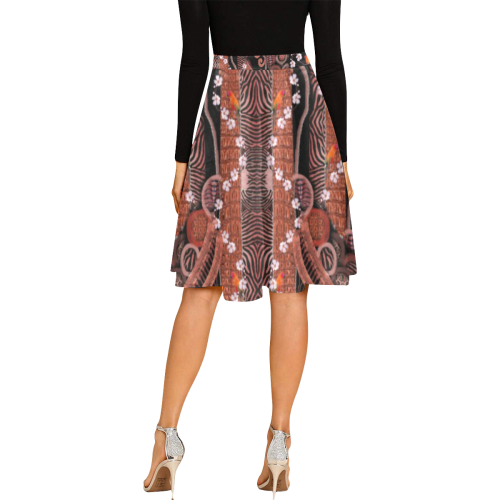 africa 2 Melete Pleated Midi Skirt (Model D15)