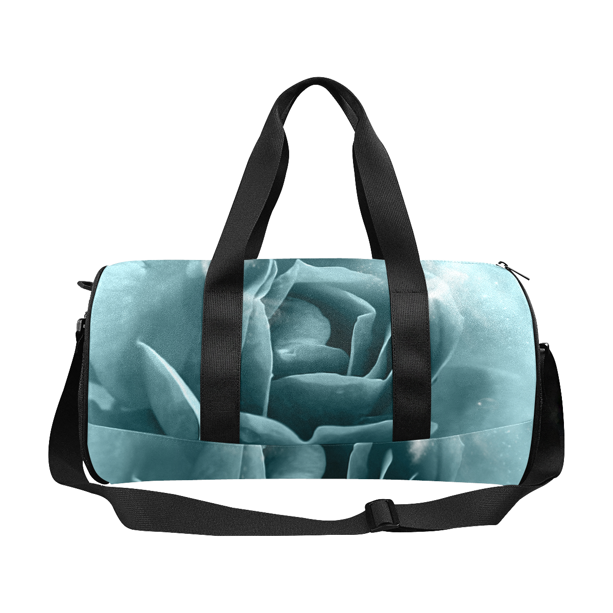 The blue rose Duffle Bag (Model 1679)