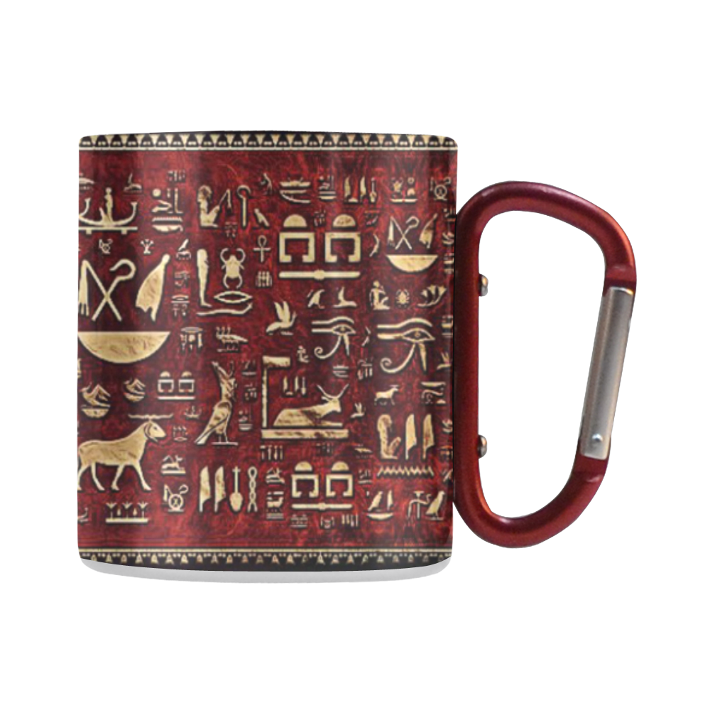 Egyptian Hieroglyphs Classic Insulated Mug(10.3OZ)