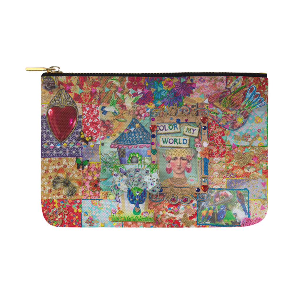 Colour My world Carry-All Pouch 12.5''x8.5''