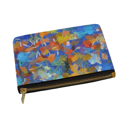 Colorful paint strokes Carry-All Pouch 12.5''x8.5''