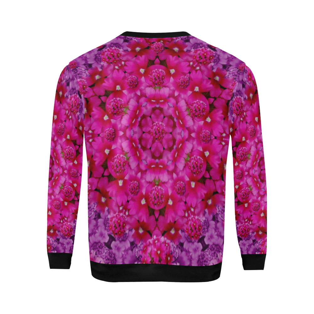 flower suprise to love and enjoy All Over Print Crewneck Sweatshirt for Men/Large (Model H18)