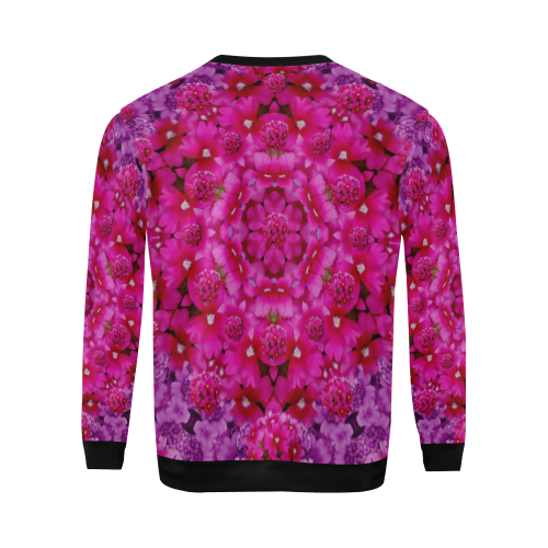 flower suprise to love and enjoy All Over Print Crewneck Sweatshirt for Men/Large (Model H18)
