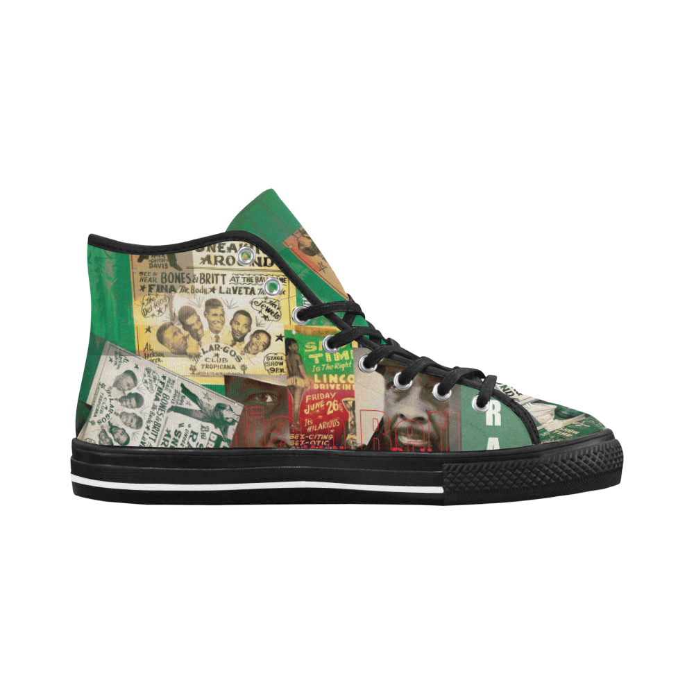 William Bell Collage 1 Vancouver H Women's Canvas Shoes (1013-1)