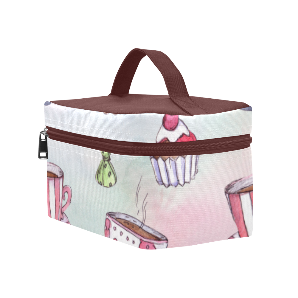 Coffee and sweeets Lunch Bag/Large (Model 1658)