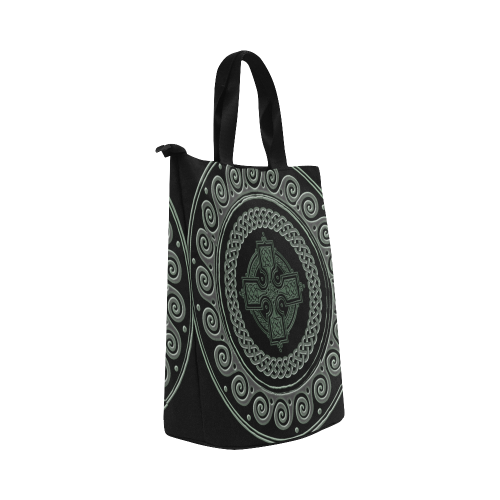 Awesome Celtic Cross Nylon Lunch Tote Bag (Model 1670)