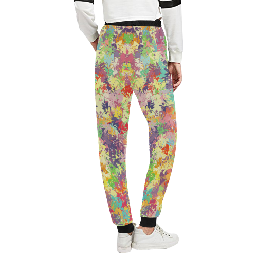 colorful pattern Unisex All Over Print Sweatpants (Model L11)