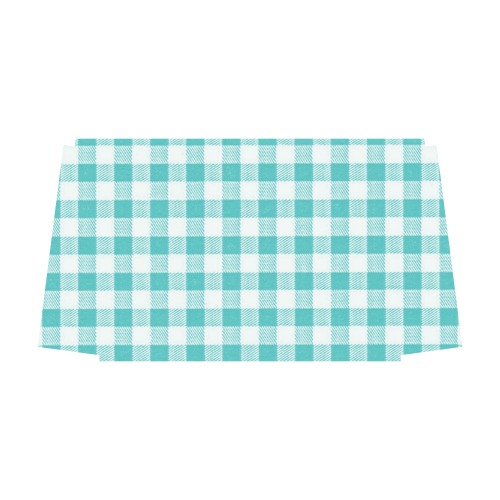 Teal Picnic Plaid Classic Travel Bag (Model 1643) Remake