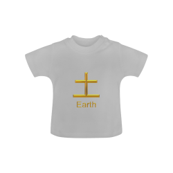 b-Golden Asian Symbol for Earth Baby Classic T-Shirt (Model T30)