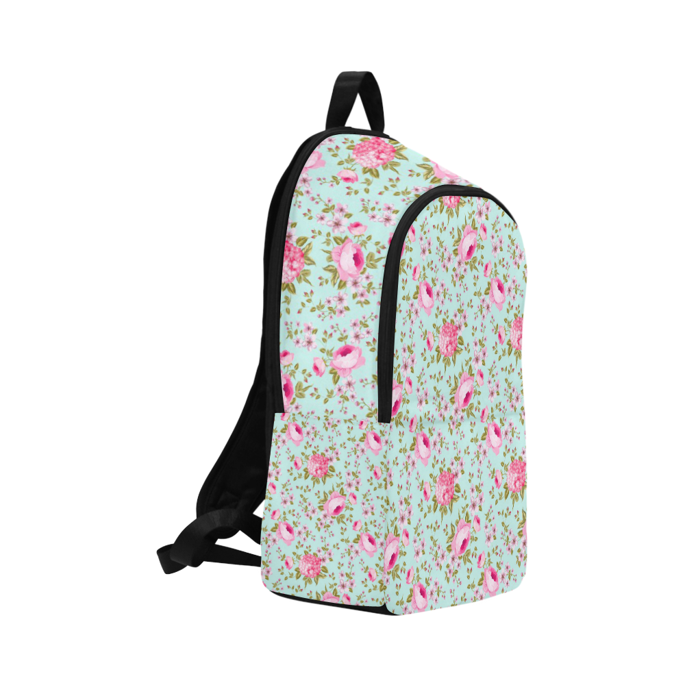 Peony Pattern Fabric Backpack for Adult (Model 1659)