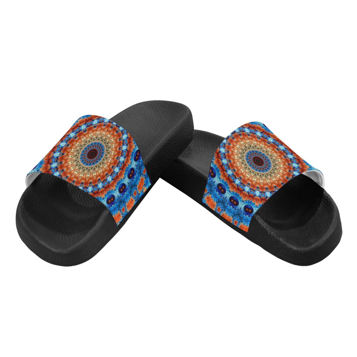 Kaleidoscope Women's Slide Sandals (Model 057)