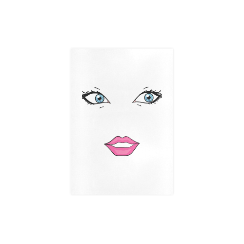 Eyes & Lips Art Print 7‘’x10‘’