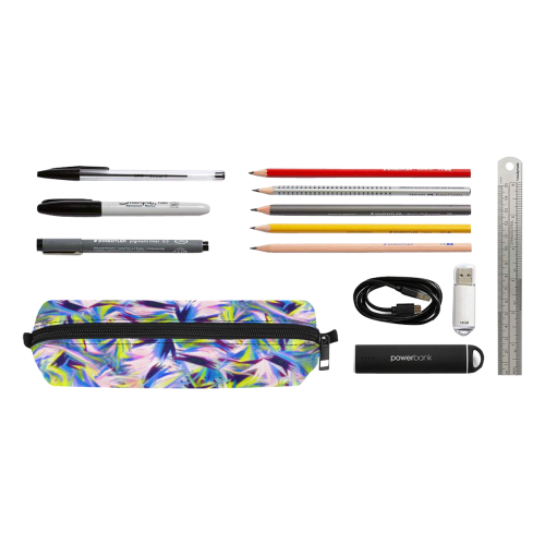 Modern abstract 21 D by JamColors Pencil Pouch/Small (Model 1681)