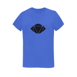 Third Eye Chakra Women's T-Shirt in USA Size (Two Sides Printing)