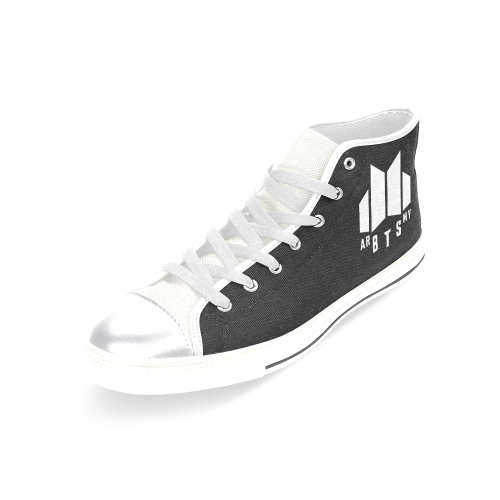 ARMY-BTS Women's Classic High Top Canvas Shoes (Model 017)