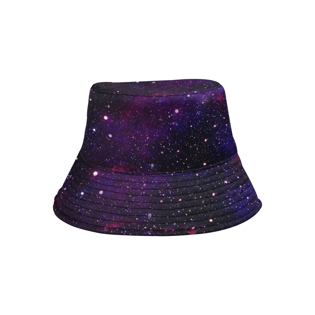 Galaxy Bucket Hat, Space Universe Nebula Bucket Hat All Over Print Bucket Hat for Men