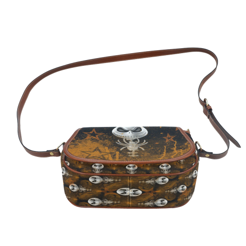 Halloween Nightmare by Nico Bielow Saddle Bag/Large (Model 1649)