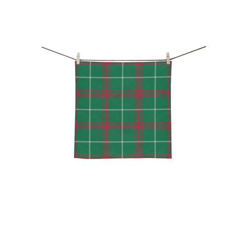 Welsh National Tartan Square Towel 13“x13”
