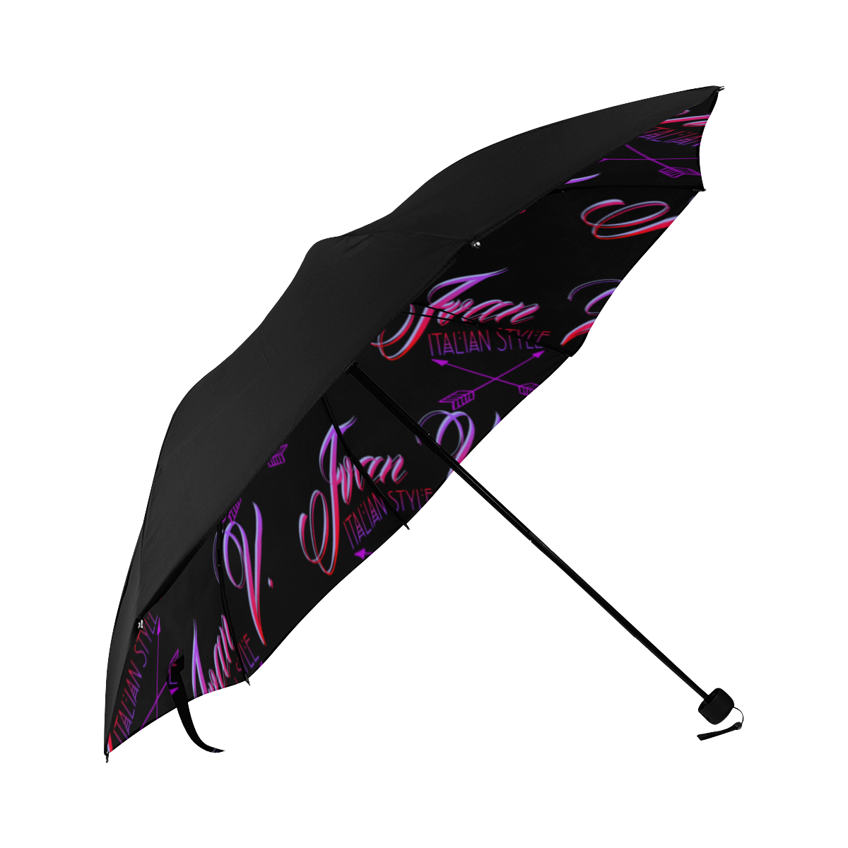 Ivan Venerucci Italian Style brand Anti-UV Foldable Umbrella (Underside Printing) (U07)