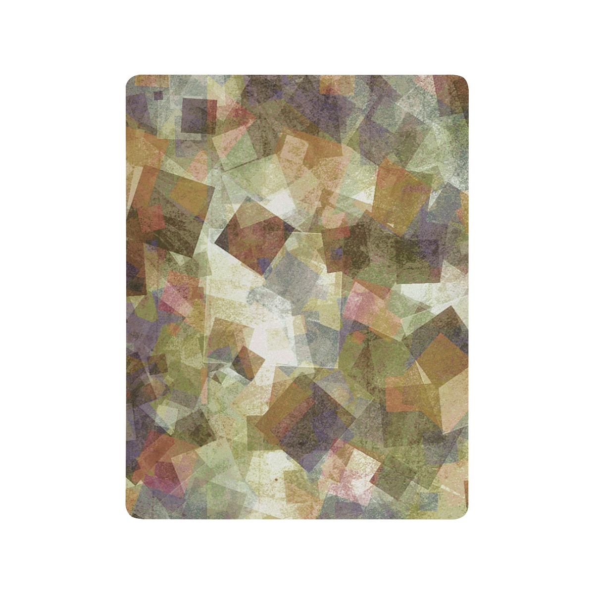 abstract squares Mousepad 18"x14"