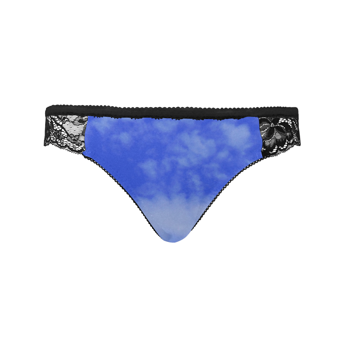 Blue Clouds Women's Lace Panty (Model L41)