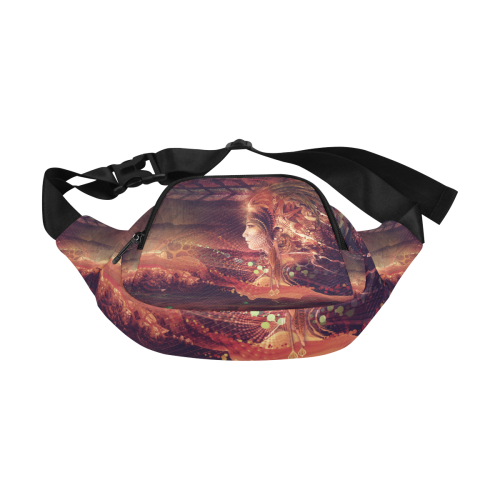 Shadow of a thousand lives Visionary Art Fanny Pack/Small (Model 1677)