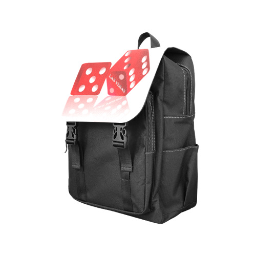 Las Vegas Craps Dice Casual Shoulders Backpack (Model 1623)